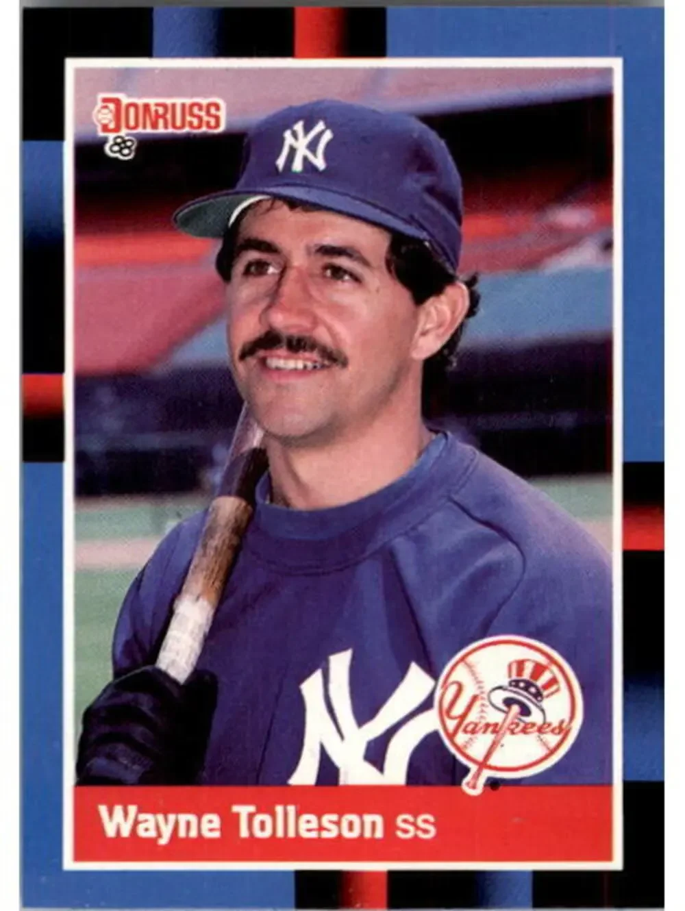 1988 Wayne Tolleson Donruss Baseball Card #154